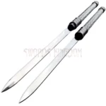 Dual blade twin concealed combat swords