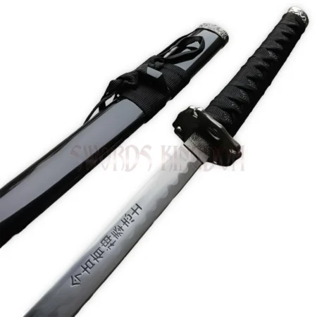 40-inch Bushido katana featuring a samurai-inspired design