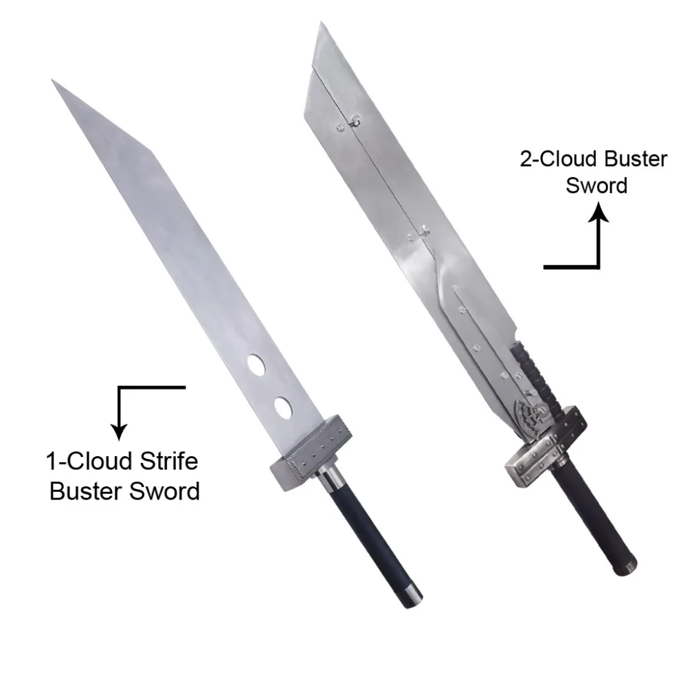 クラウドのバスターソード/Cloud's Buster Sword 4種セット Buster Sword of Cloud Strife & Cloud Buster Sword