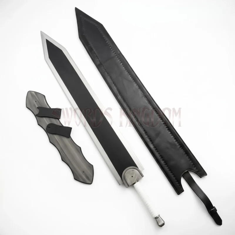 Anime Berserk Guts Dragon Slayer 52″ Sword Dual Finish Replica