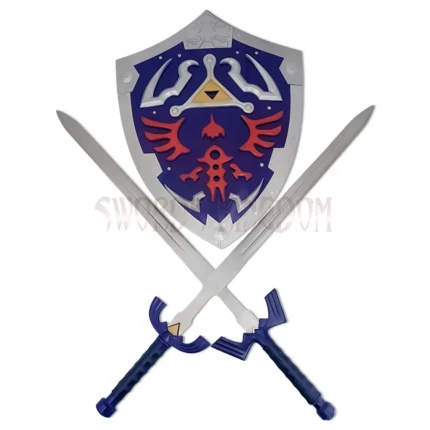 Link Master Shield With 2 Swords