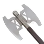 silver plated Gimli Battle Axe replica from Lord of the Rings