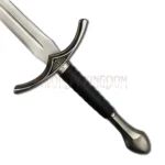 Full-length Black Glamdring Sword replica from Lord of the Rings