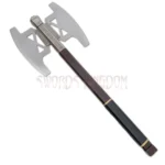 silver plated Gimli Battle Axe replica from Lord of the Rings