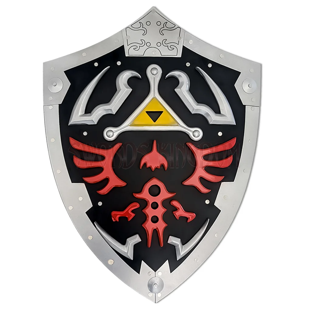 Legend of Zelda Link Dark Hylian Shield Replica - SwordsKingdom