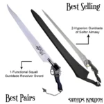 Functional Squall Gunblade & Hyperion Gunblade of Seifer Almasy