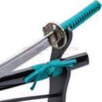 Shinwa Regal katana with Damascus steel blade and elegant finish