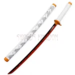 Demon Slayer Rengoku wooden katana Samurai sword
