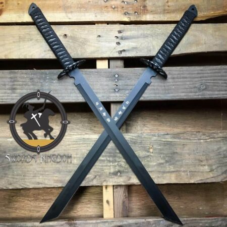 Double Ninja Military Tactical Survival Sword
