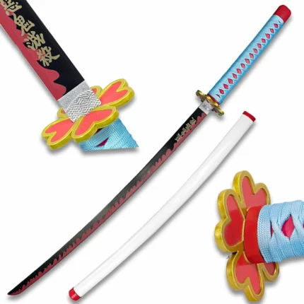 Carbon Steel Love Sword of Kanroji Mitsuri From Demon Slayer II
