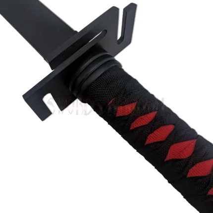 Black Katana Sword 38 Inches Anime Inspired