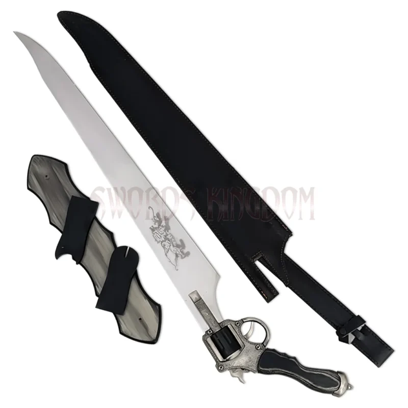 Functional Squall Gunblade Revolver Sword