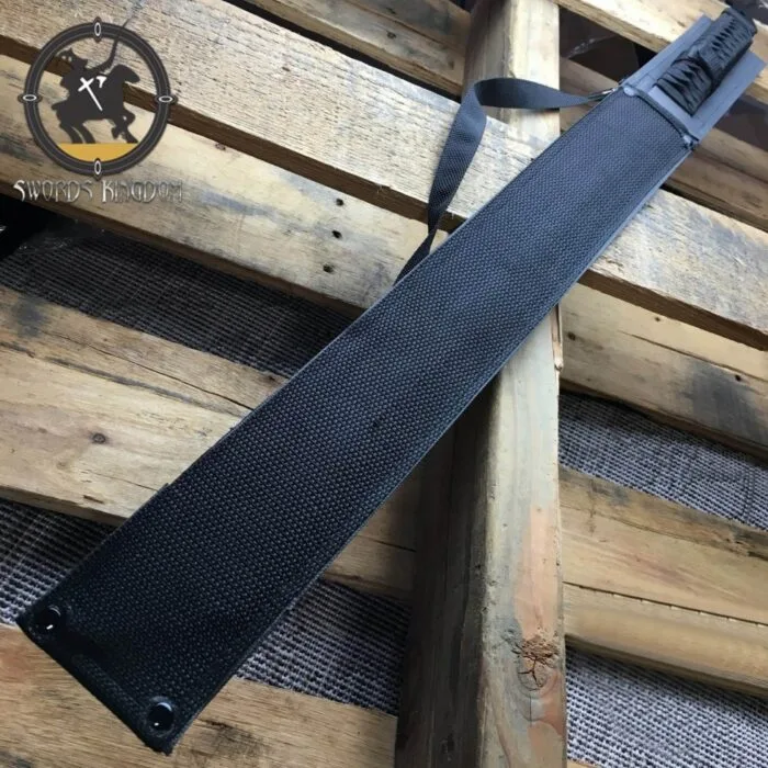 New Black Full Tang Ninja Machete Katana Sword