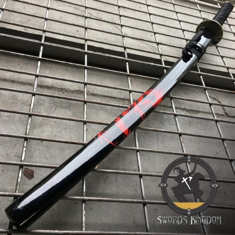 New Black Dragon Tang Japanese Samurai Sword