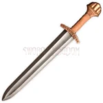 Fidas LARP short sword with gold finish