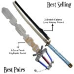 Fenrir Keyblade Replica of Sora & Love Aikawa Heart Sword