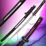 Purple Samurai Warrior Sword