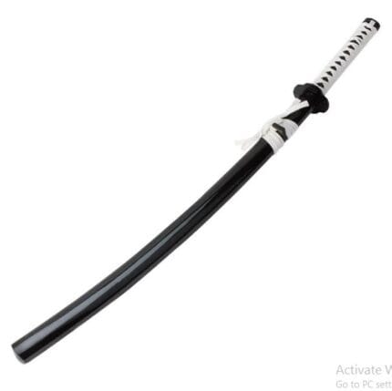White Emperor Katana Sword With Scabbard