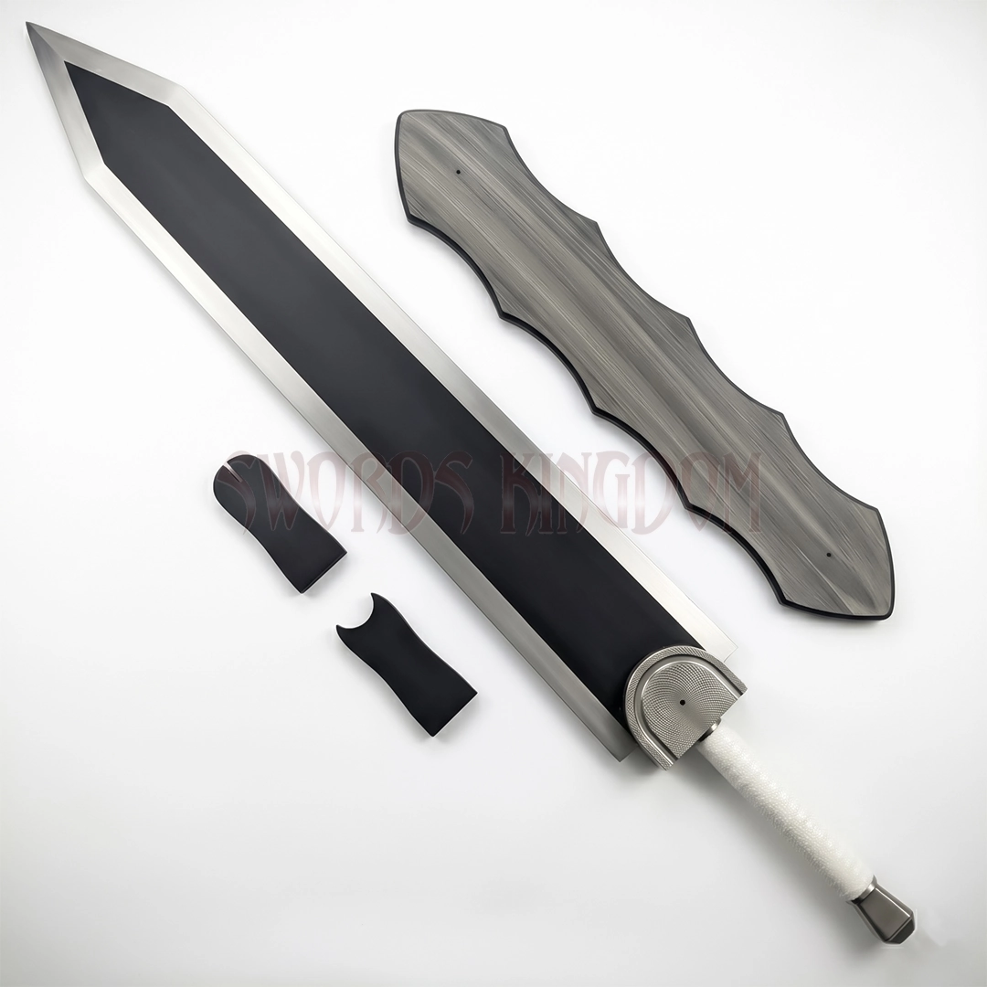 Anime Berserk Guts Dragon Slayer 46″ Sword Dual Finish Replica