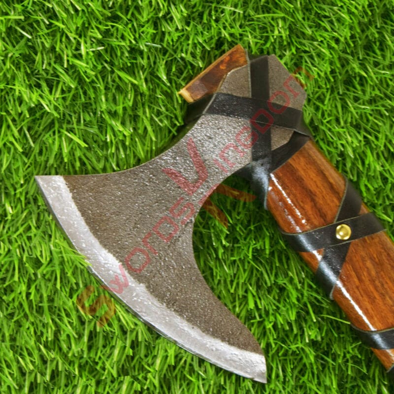 Smith Custom Forged Carbon Steel Viking Axe