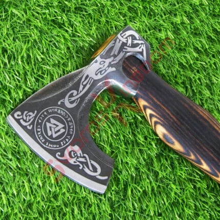 Carbon Steel Viking Axe Hatchet