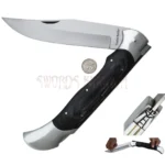 Timber Rattler Scarab Back Giant Lockback Folding Knife
