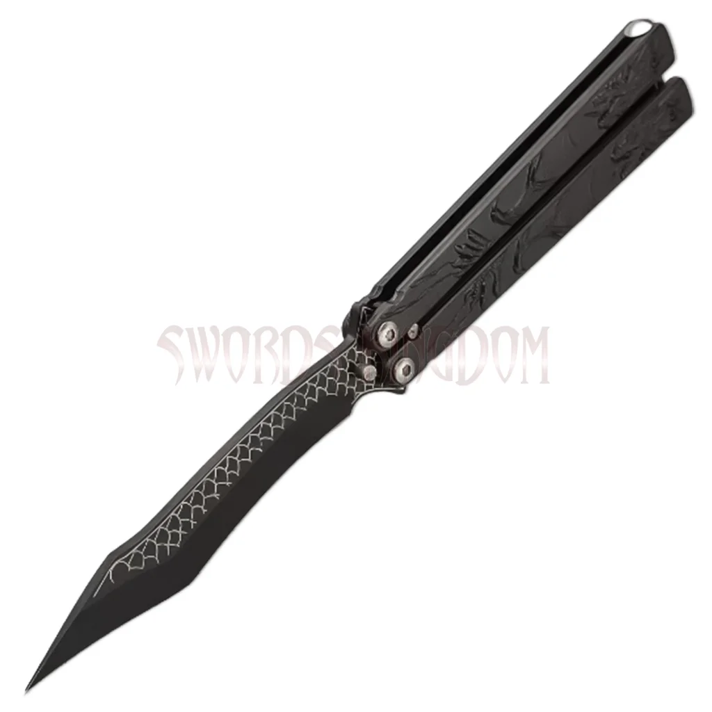 dragon-fighter-butterfly-knife. Dragon Fighter butterfly knife