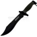 SOA One Shot One Kill Bowie Knife featuring a durable survival-inspired design