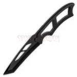 Tanto Neck Knife featuring a lanyard and matching sheath