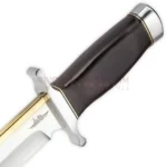 Gil Hibben Old West Bowie knife and leather sheath