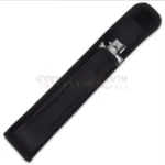 Italian black stiletto automatic knife with sleek design