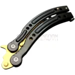 Balisong folding training knife