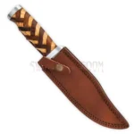 Handcrafted Bowie knife with sheath