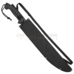 Black Legion machete knife and sheath set