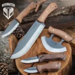 Bushmaster Collectors Kit - Includes A Variety Of Bushcrafting Knives With Sheaths And A Pocket Knife