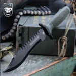 SOA ONE SHOT, ONE KILL SURVIVAL BOWIE KNIFE AND SHEATH