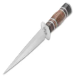 Timber Wolf Fur Trapper Dagger Tactical Fixed Blade Knife