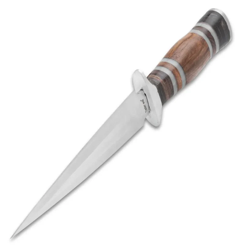 Timber Wolf Fur Trapper Dagger Tactical Fixed Blade Knife