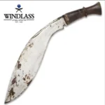 Victorian Era Nepal Gurkha Officer’s Kukri - Antique, Handmade, Steel Blade, Wooden Handle