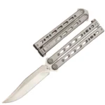 Bear Song VIII Grey Butterfly Knife