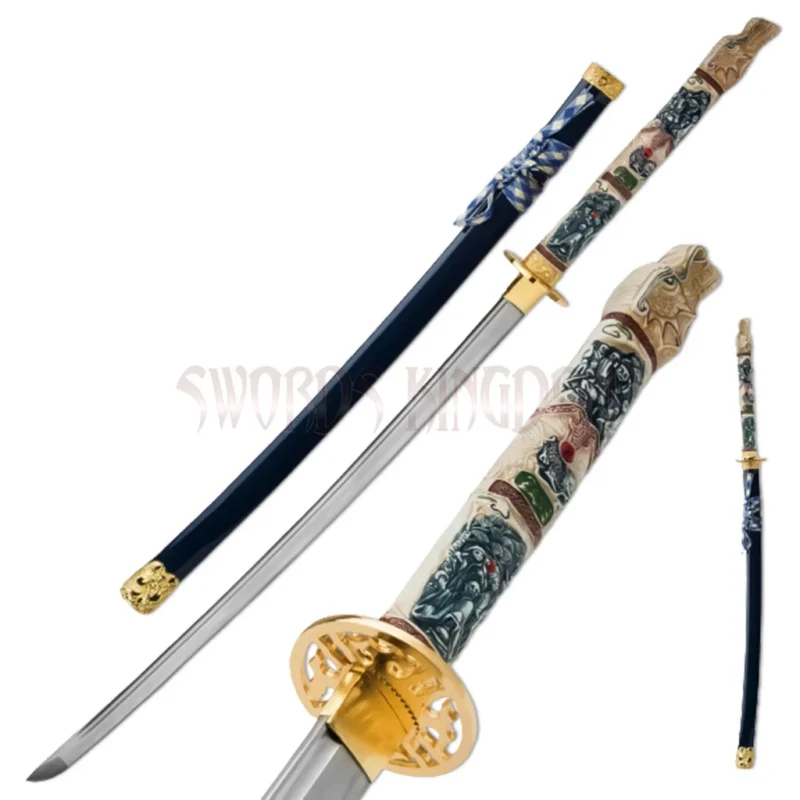 Highlander Closed Mouth Dragon katana