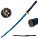 Shinwa Blue Majesty Samurai Sword and Scabbard
