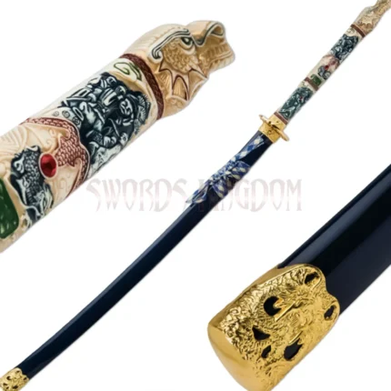 Highlander Dragon katana sword replica