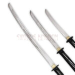Shinwa Pearl Maroon Samurai Sword Set - Image 3