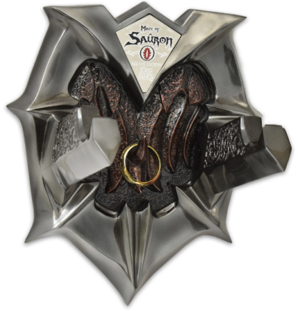Sauron's Mace And The One Ring - Lotr Replica Red Eye Edition