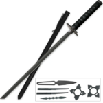 Black Ninja Sword Set