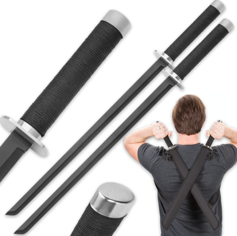 Double Strike Ninja Twin Sword Set