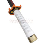 Demon Slayer Rengoku Kyojuro Japanese Samurai Nichirin Sword - Image 3