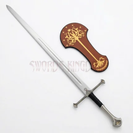 Anduril Narsil Sword Special Edition Sand Finished with wall plaque