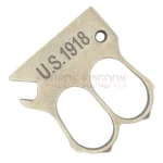 One-Piece Antique Brass Trench Bottle Opener